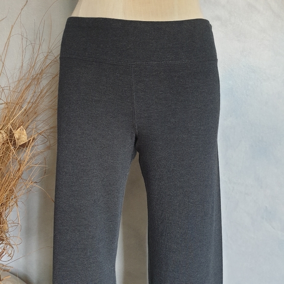 CK Performance Dark Grey Quick Dry Active Straight Wide Leg Yoga Pant Boot Cut M - Picture 5 of 16